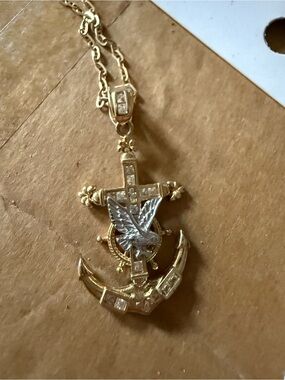 Daniel Steiger Anchor & Eagle Necklace ⚓️🦅